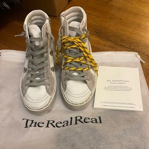 Golden Goose Hi Slide Sneaker size 38